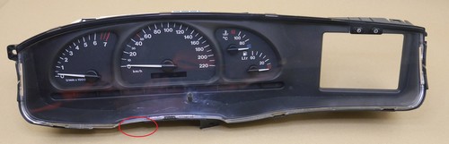 Tacho kombiinstrument opel - tacho,