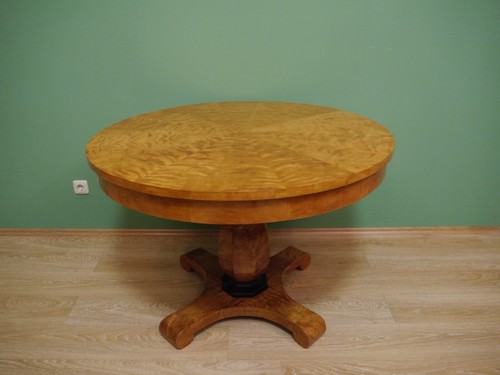 Biedermeier tisch birke - biedermeier,