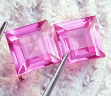 Natürlich rosa saphir - rosa,