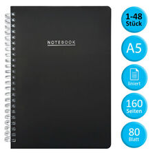 Notizbuch A5  liniert Tagebuch Notizblock Notizheft Notizbücher mit Ringbindung