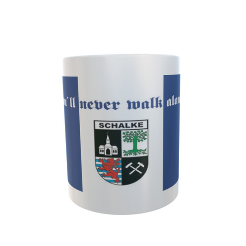 Tasse schalke never - schalke,