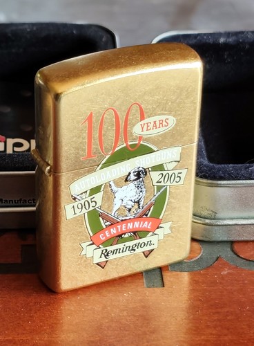 Zippo remington 100 years - remington,