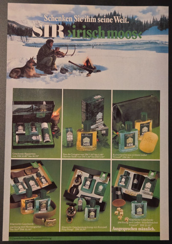 Sir irisch moos eau de - moos,