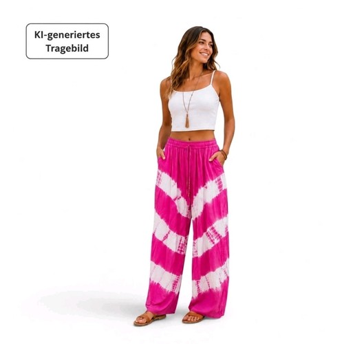 Batik haremshose damen - damen, xxl