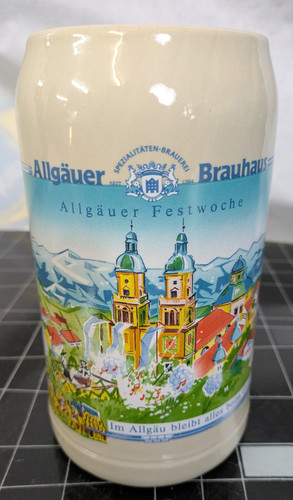 Bierkrug allgäuer brauhaus - bierkrug,