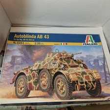 Italeri   N.  6451  Autoblinda AB 43 Panzerwagen 1:35 Modellbau