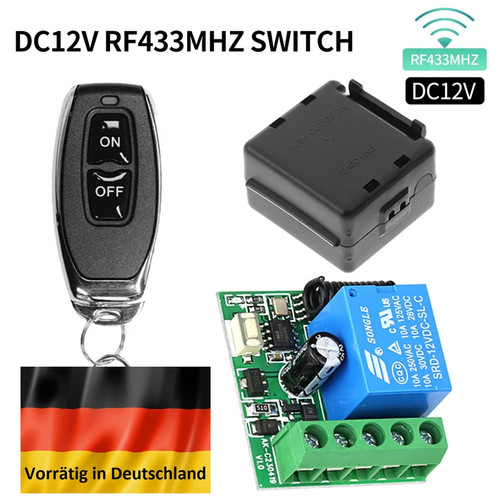 433mhz funk fernbedienung - rf,