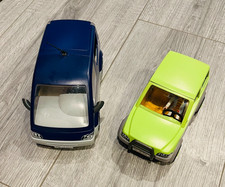 Playmobil 7416 Van Familienauto + 4345 Tierärztin mit PKW