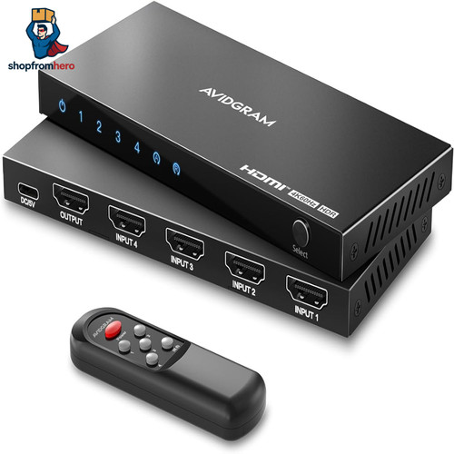 Hdmi switch mit ir - 4k,