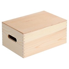 Holzkasten mit Griffen und