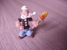 Poopdeck Pappy mit Fackel -7 Aufkleber - aus Popeye und seine Freunde - EU 1991