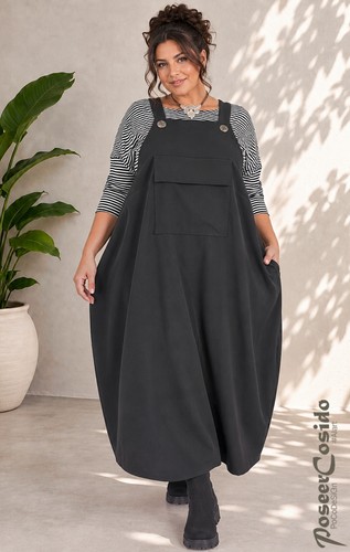 Poco lagenlook ballon kleid - lagenlook, ballon-kleid