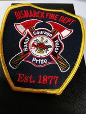 US Fire Department Patch Feuerwehr Ärmelabzeichen US Firefighter
