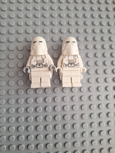 Lego star wars snowtrooper - wars, 2x