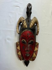 Große Holz Maske 59cm