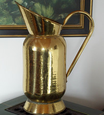 antik Messing Kanne groß