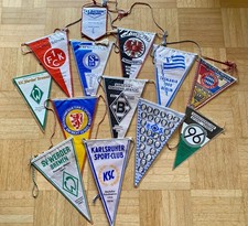 Fussball Wimpel Sammlung, 50er/60er-Jahre TOP