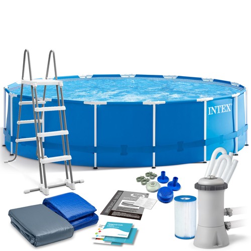 Intex metal frame pool - intex,