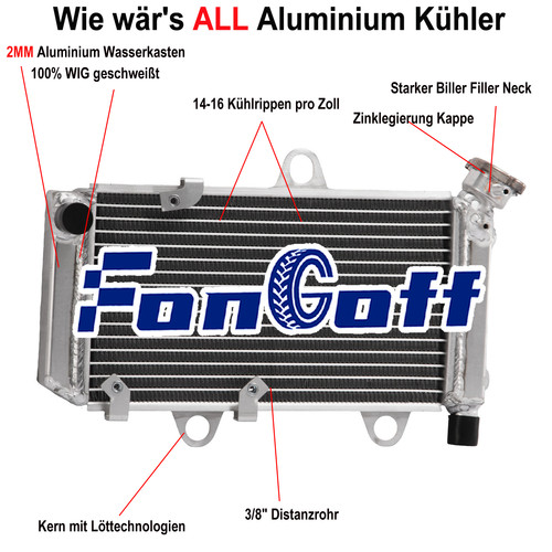 Aluminum kühler für - kühler,