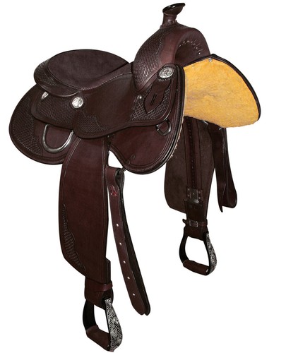 Sella reining cuoio - reining,