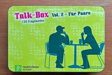 Talk-Box Vol. 2 - Für Paare - 120 Fragekarten - neukirchener aussaat - sehr gut