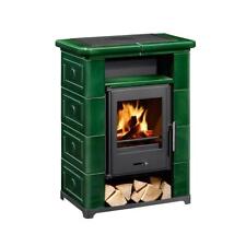 Wamsler Kaminofen Montafon keramik grün 7 kW