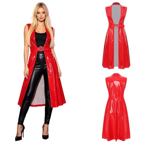 Damen rot kunstleder - damen,