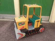 BAGGER KIDDY RIDE FAHRGESCHÄFT SCHAUKELPFERD KINDERKARUSSELL KIDDIE RAUPE
