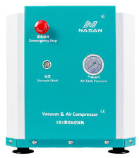 Nasan 2 in 1 Luftkompressor mit Vakuumpumpe NA-VP1 Pro Reparatur Handy LCD