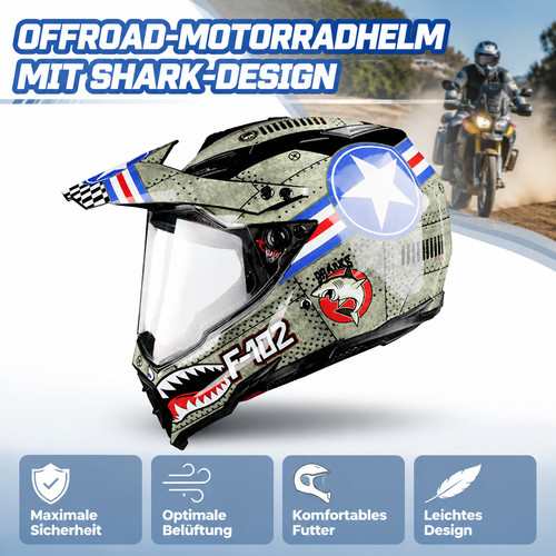Shark f102 integralhelm - shark,