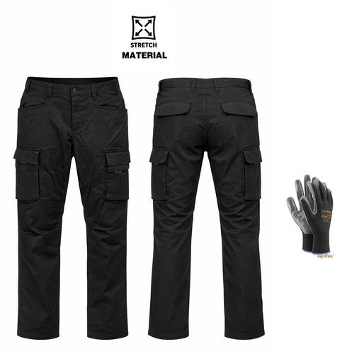 Arbeithose cargohose stretch - arbeithose,