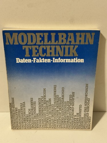 Modellbahn technik daten - modellbahn,