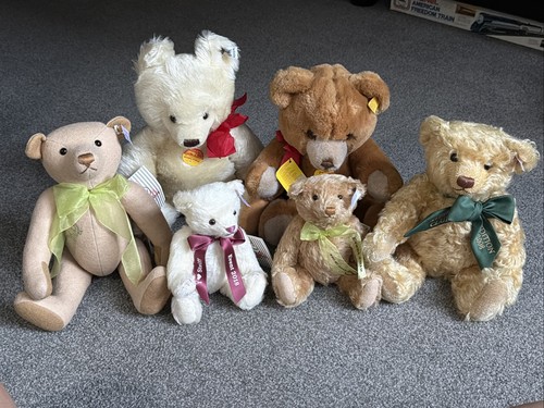 Lot vtg steiff teddy - lot, 4