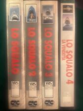 📼 Box Box 3 VHS DER HAI 1-2-3 + Geschenk VHS Der Hai 4 / Spielberg