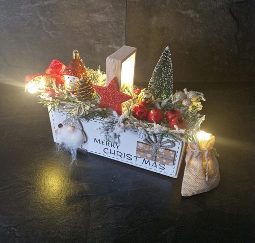 Led weihnachtsgesteck - led,