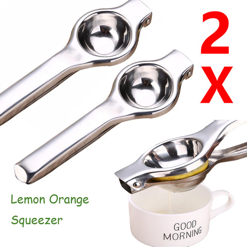 Edelstahl zitronen orangen - 2x,