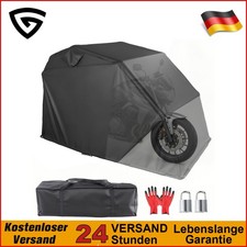 Motorradgarage Zeltgarage