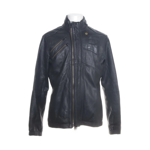 Star raw lederjacke - g-star,