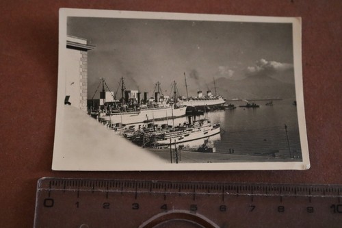 Tolles altes foto hafen mit - ,