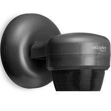 Bewegungsmelder 360 Grad IP65 Außen Bewegungssensor schwenkbar anthrazit