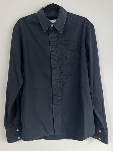 Versace blaues hemd - versace,