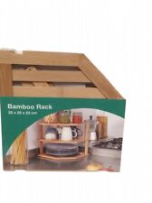 Kücheneckregal aus Bambus 2