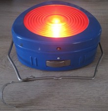 alte DDR artas Campinglampe Zeltlampe Warnlampe rot Licht Lampe