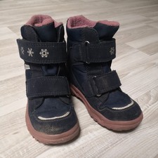 Winterstiefel Superfit Gr. 25 Stiefeletten Dunkelblau Altrosa