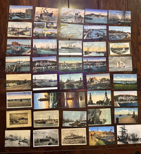 Postkarten Kriegsmarine Marine Feldpost teil gelaufen 40st um 1.Weltkrieg WK1