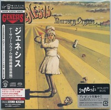 Genesis – Nursery Cryme / Japan Mini LP CD / SACD + DVD Multichannel / wie NEU
