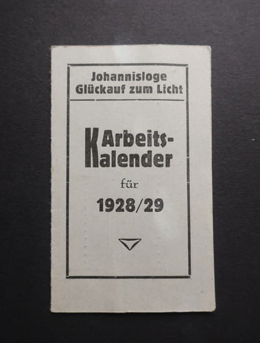 Original kalender freimaurer - original,