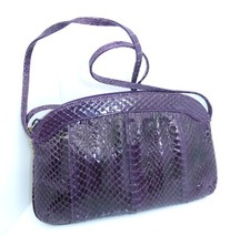 Vintage Edle Damentasche Schlangenleder