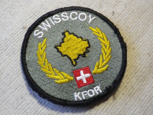 Stoffabzeichen der schweizer - der,