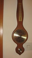 Barigo Wetterstation Hygrometer Barometer Thermometer Eichenholz